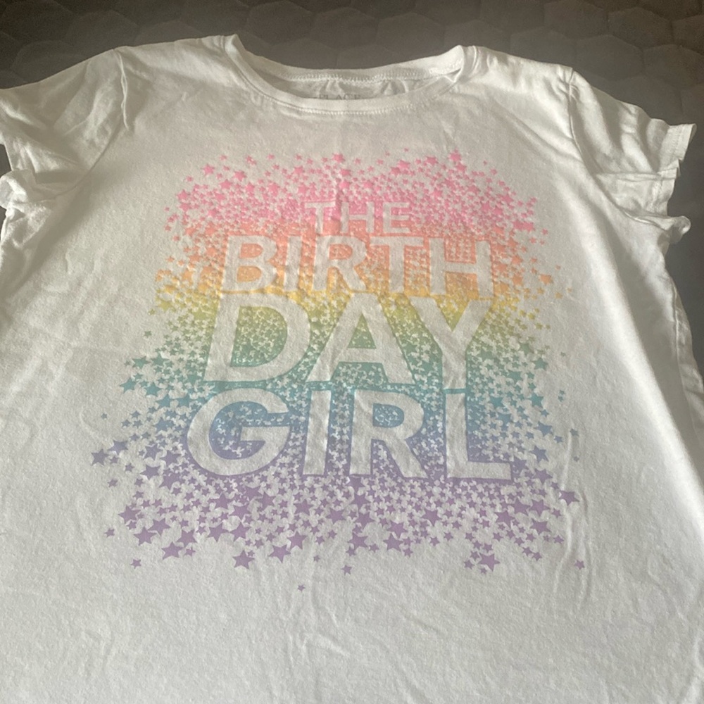 Children’s Place “birthday girl” T-shirt